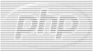 il logo di php in ASCII Art