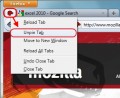Firefox Unpin App Tab