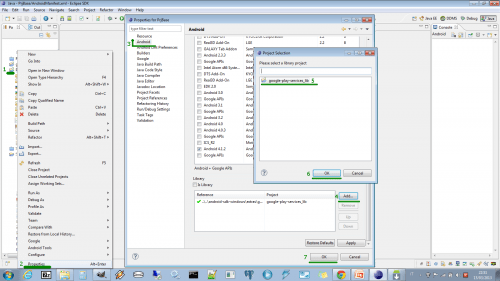 1.6 Aggiungere google-play-services_lib nel vostro progetto